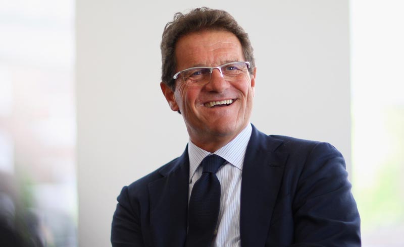England Manager Fabio Capello